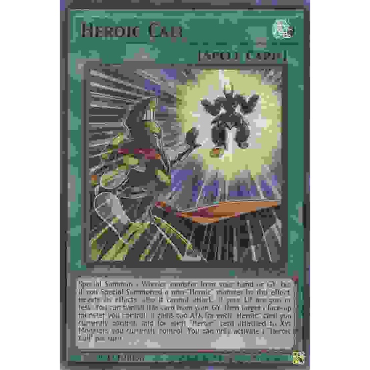 Thẻ Bài Yugioh Heroic Call - BLCR-EN026 - Ultra Rare 1st Edition