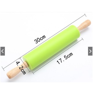 Cán bột Silicon 30cm/38cm (giao màu bất kỳ)