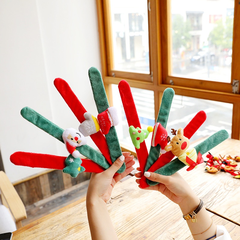 Vòng Đeo Tay Trang Trí Giáng Sinh / Năm Mới Hình Ông Già Noel