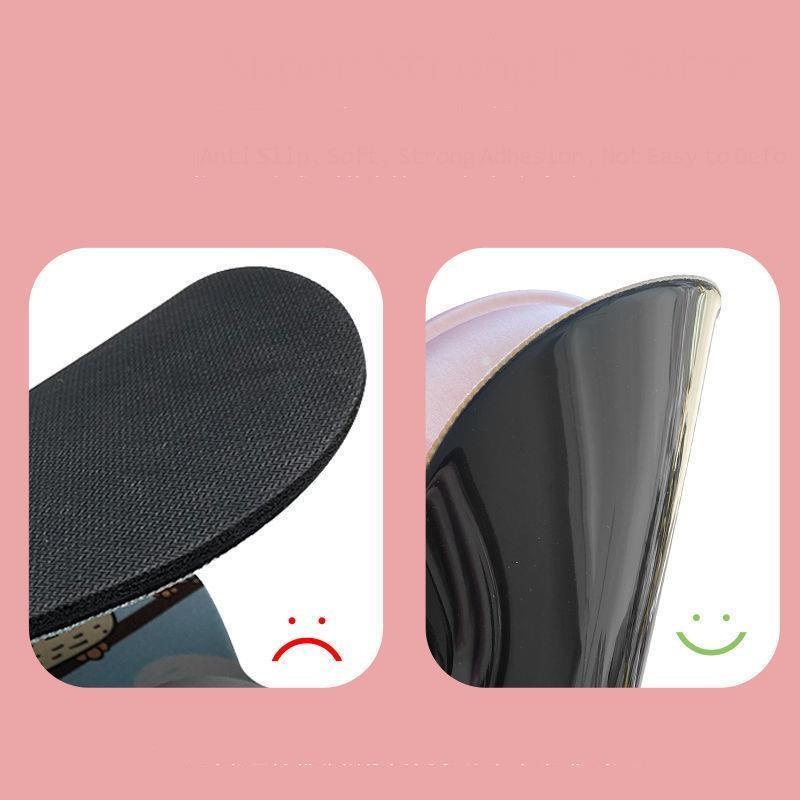 Đệm Lót Chuột Cao Su Non 3D Bằng Silicon Chống Trượt In Họa Tiết Hoạt Hình Có Đệm Cao Su Non Bảo Vệ Cổ Tay Khi Chơi Game