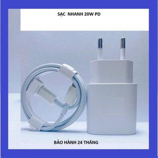 Bộ củ cáp sạc nhanh pd 20w (củ sạc nhanh 20w