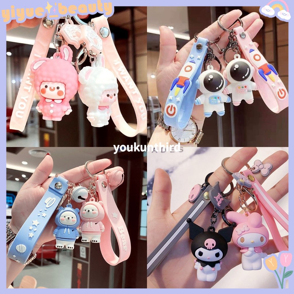 Móc Khóa Hình Thú Dễ Thương Phong Cách Hàn Quốc