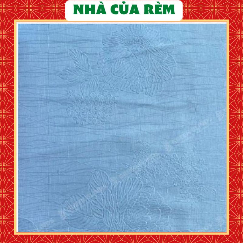 Rèm cửa Màu xanh dương nhạt nhẹ nhàng tông xanh pastel rèm cản sáng tốt - nhiều kích thước - cắt chiều cao rèm miễn phí