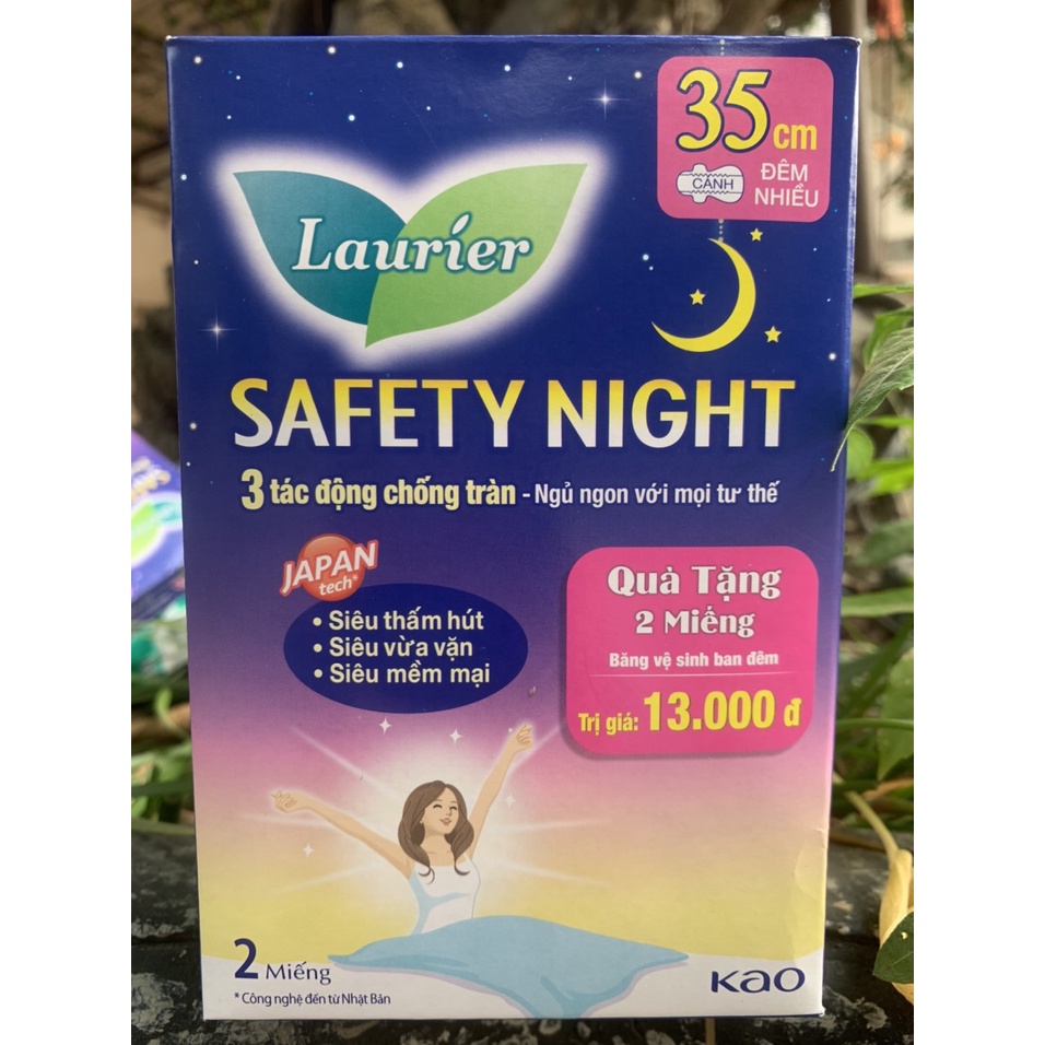 BĂNG VỆ SINH LAURIER FRESH & FREE 20 Miếng