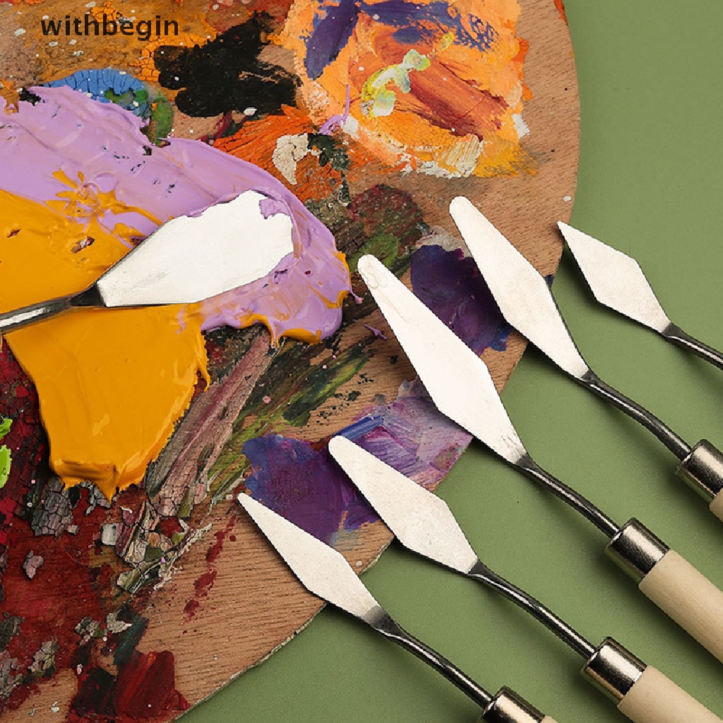 Dụng Cụ Trộn Tranh Sơn Dầu Nghệ Thuật Bằng Thép Không Gỉ