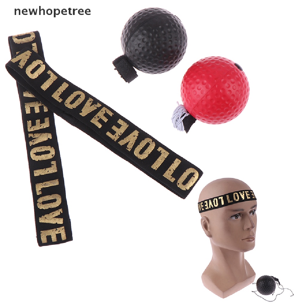 Bóng Luyện Tập Phản Xạ Tốc Độ Kèm Dây Đeo Đầu Tiện Dụng Cho Người Tập Boxing Oik
