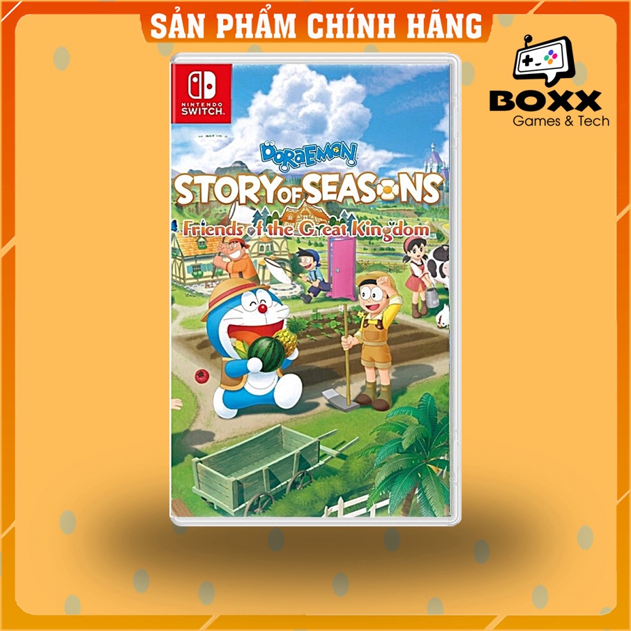 Băng Game Doraemon Story of Seasons - Friends of the Great Kingdom Nintendo Switch