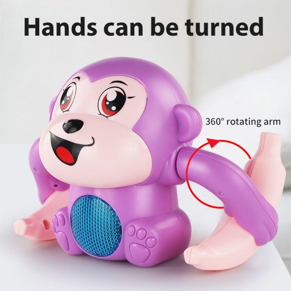 Khỉ Đồ Chơi Có Đèn Và Nhạc Vui Nhộn Cho Bé