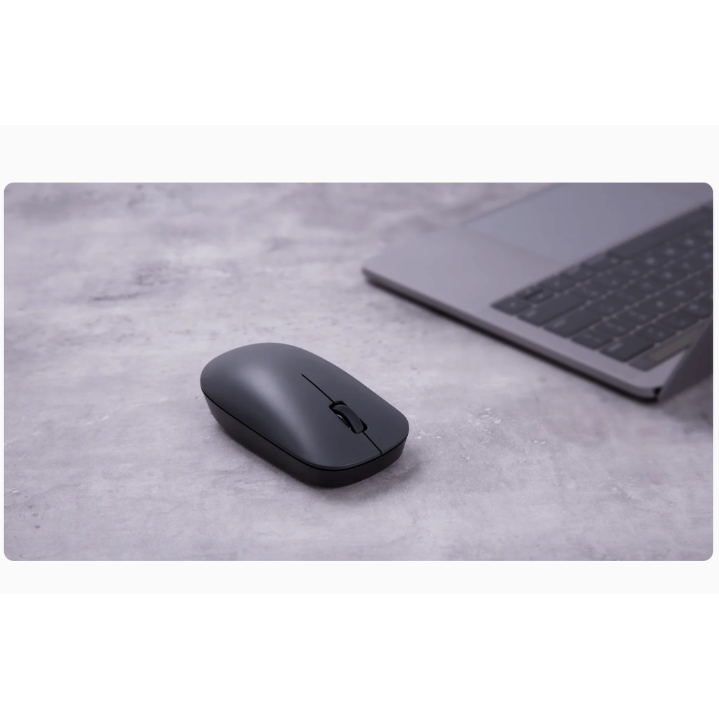 Chuột không dây XIAOMI wireless mouse Lite chuyên dùng cho Laptop/ PC - Bảo hành 6 tháng