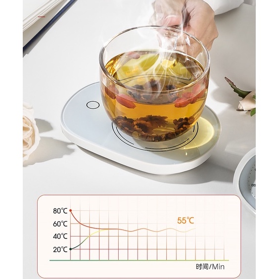 Đế hâm nóng misslife hâm sữa 55 độ tự động thông minh