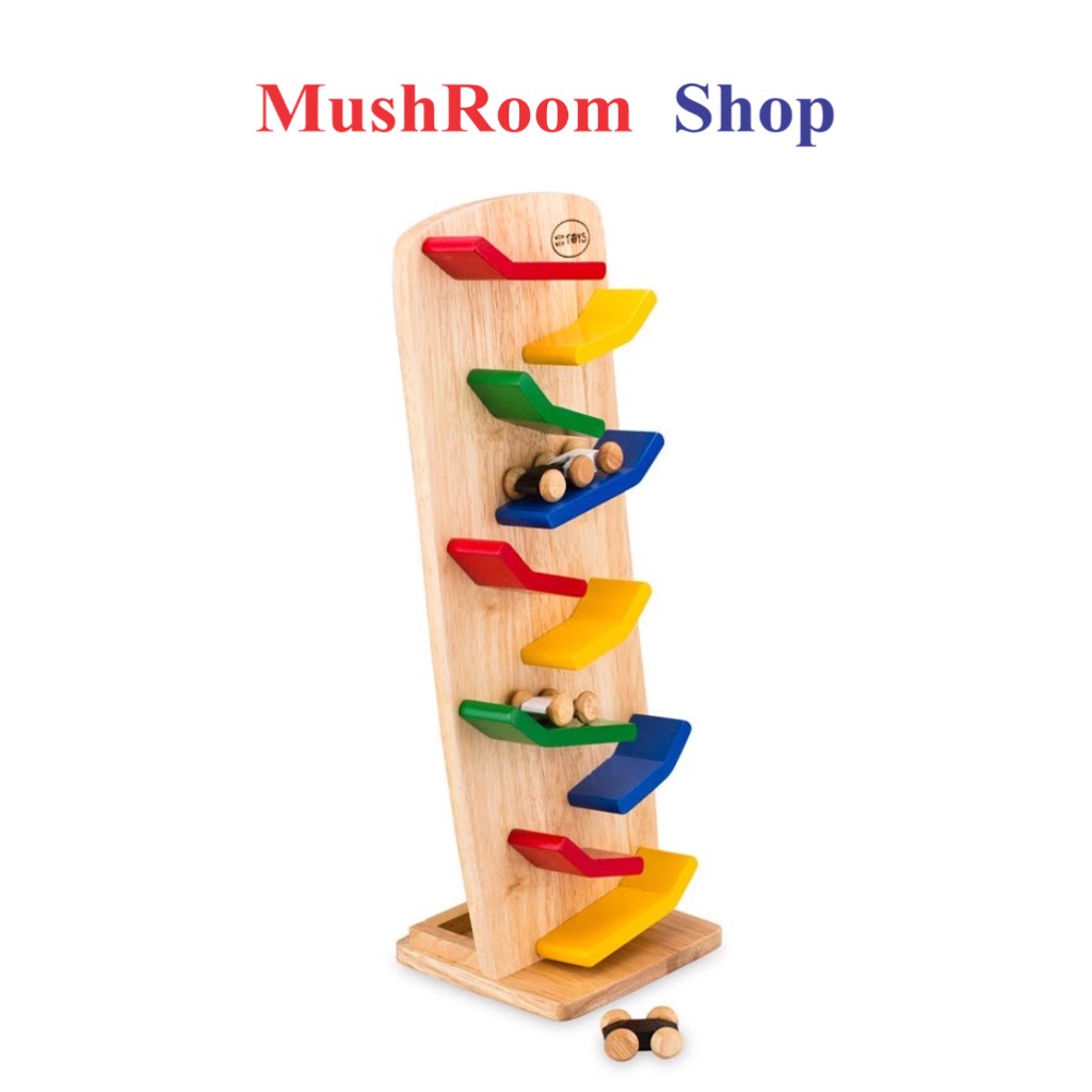 Đồ Chơi Gỗ Vách Xe Rượt Đuổi Winwintoys Bằng Gỗ Cho Bé