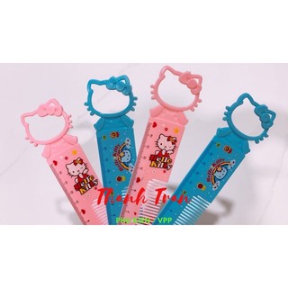 Thước lược kitty cho các bé dài 15cm