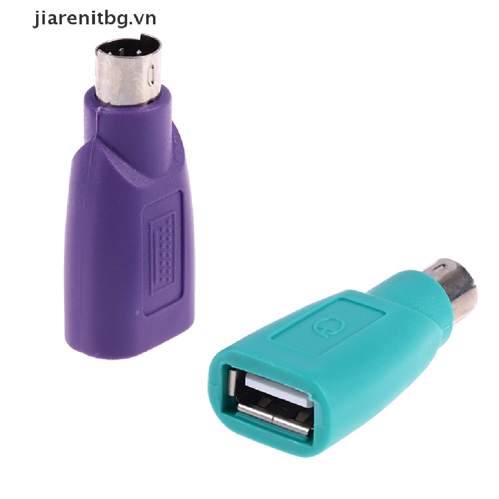 1 Cặp Bàn Phím + Chuột + 2 Đầu Chuyển Đổi usb Cho Jjj 1 Cặp PS2 Sang PS / 2