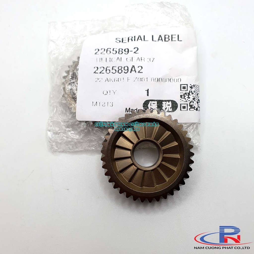 Bánh răng máy khoan búa Makita Maktec M8100 M8101 MT814 MT815 226589-2
