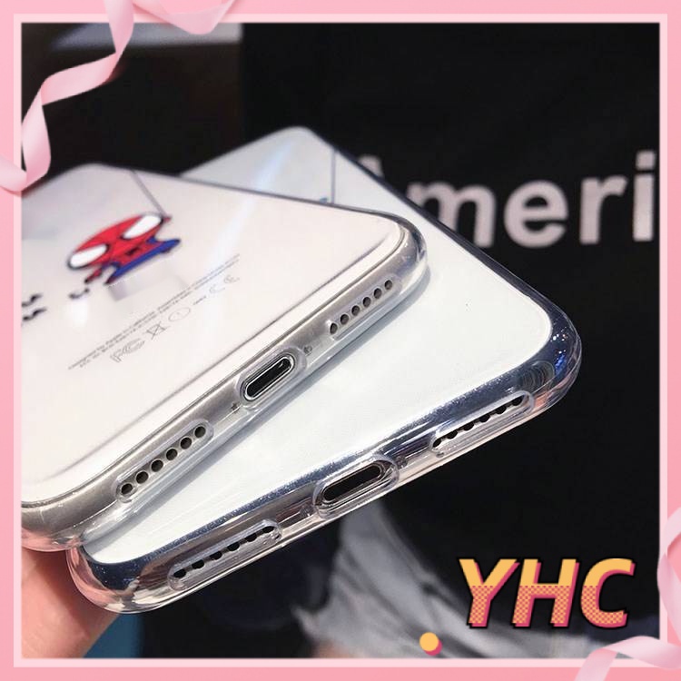 Ốp Điện Thoại Hình Spiderman Dễ Thương Cho iPhone 6s 6splus 7 7plus 8 8plus X XS XSMAX 11 12 Pro Max Plus Promax-964
