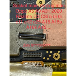 Socket main Realme C3 / C3i / 5 / 5i / 6i / Oppo A5 / A9 / A31 2020...new zin