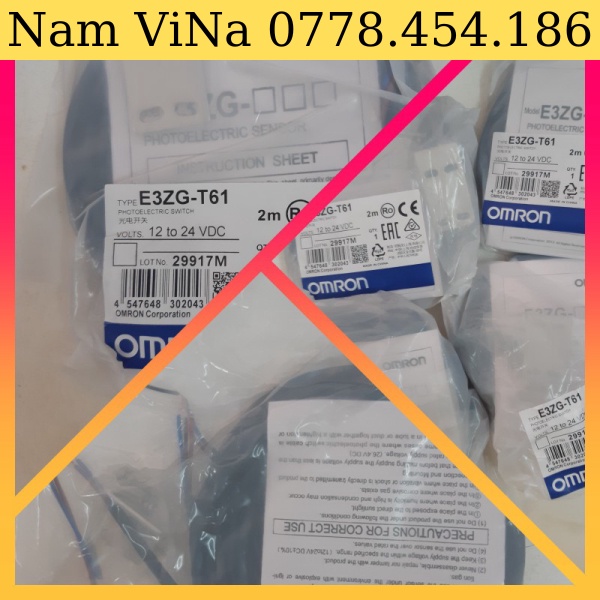[Xuất vat] Cảm biến quang  . E3ZG-T61
