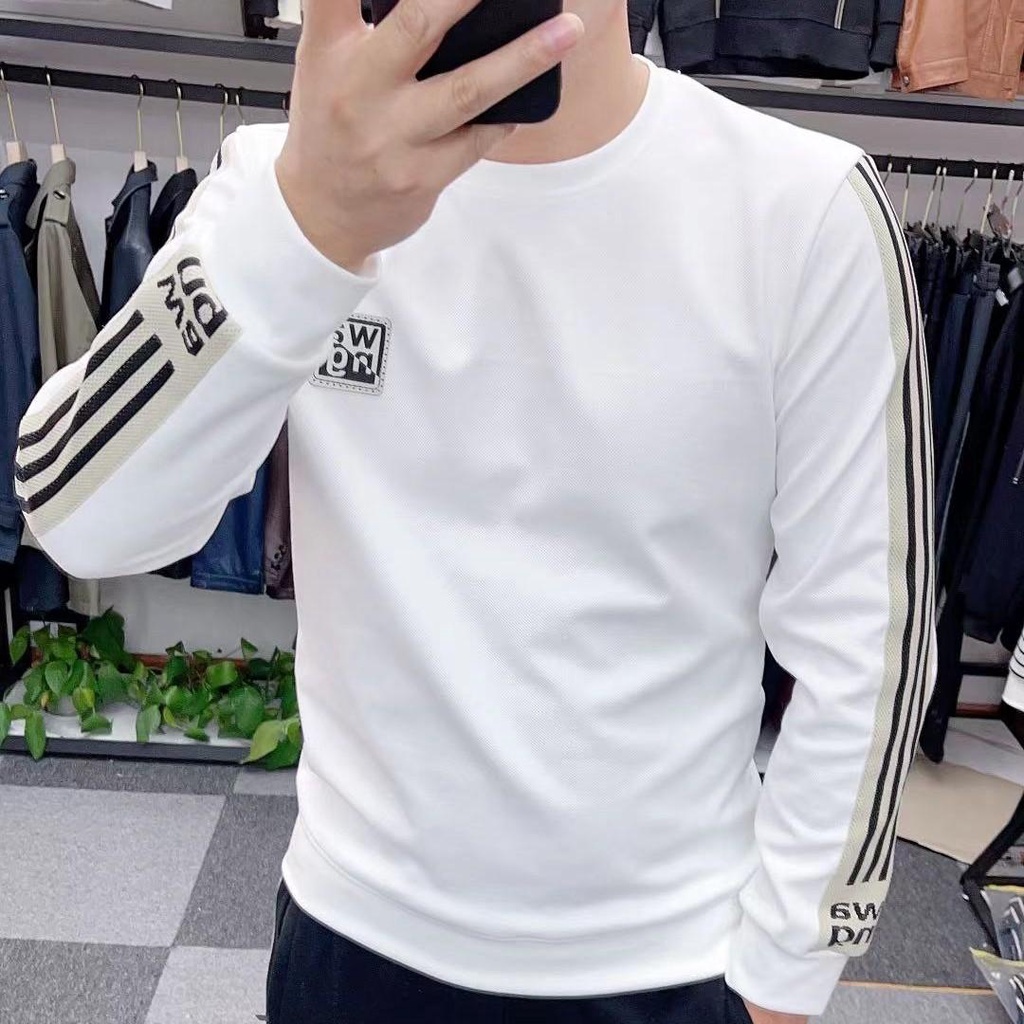 Áo sweater unisex form rộng, thoáng mát TATO OFFICIAL,thêu chữ WA.NG chất vải nỉ Umi cao cấp