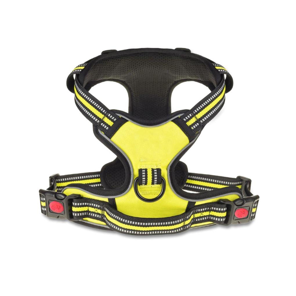 Đai Đeo Ngực Bằng Nylon Mềm Thoáng Khí Có Thể Điều Chỉnh Kèm Đệm Dành Cho Thú Cưng