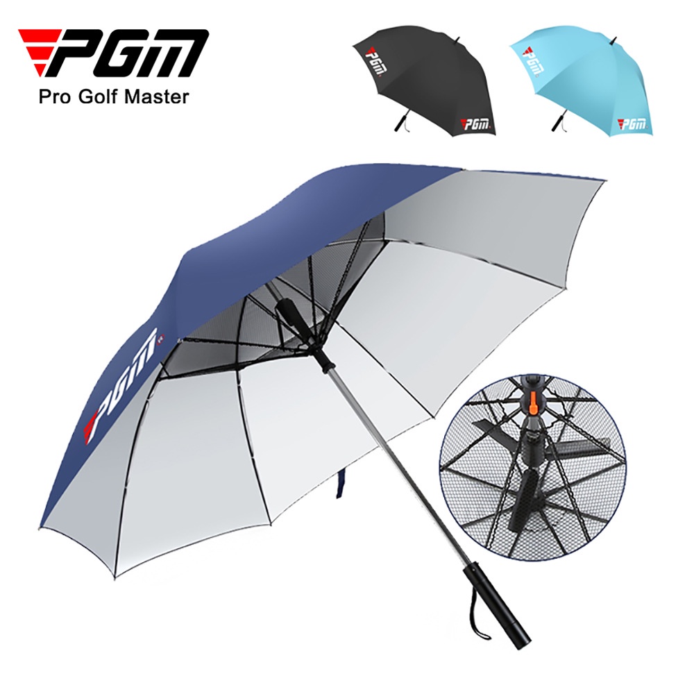 Dù Đánh golf PGM Tự Động Chống Nắng Kèm Quạt Điện Tiện Dụng