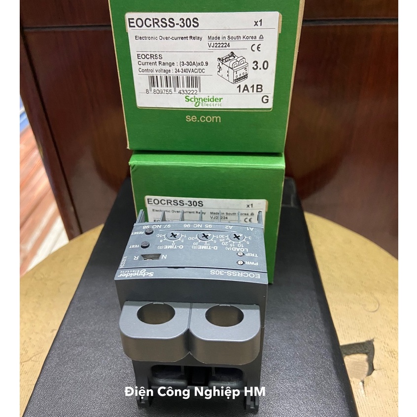 Rơ le bảo vệ quá dòng Schneider EOCRSS 30S - Hàng chính hãng