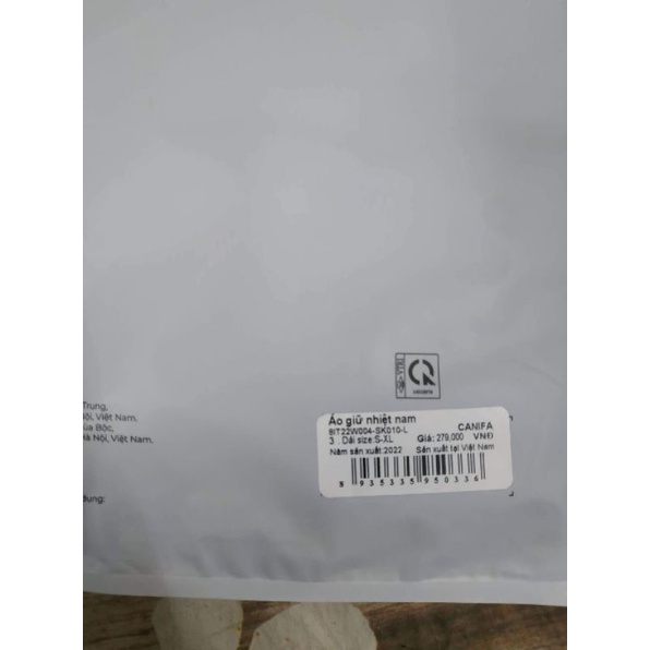 Áo giữ nhiệt cổ 3 phân nam Canifa