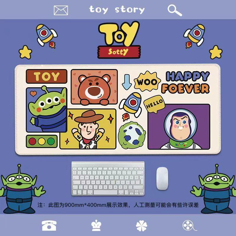 Tấm Lót Chuột Và Bàn Phím In Hình Buzz Lightyear Dễ Thương