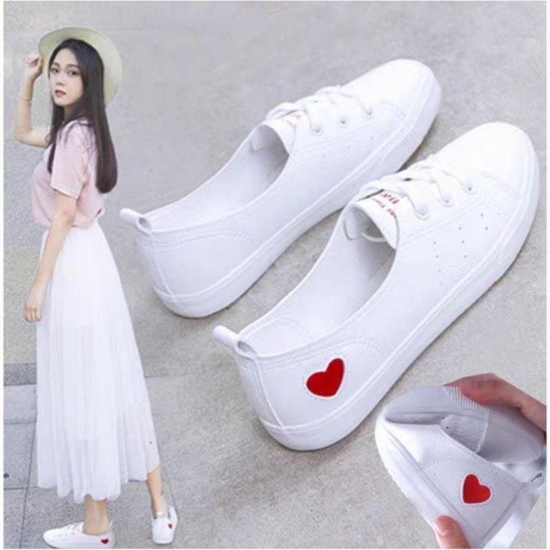 Giày bata cổ cao hình mắt tim