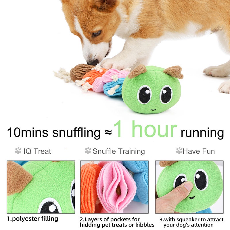 HamshMoc Đồ Chơi Nhồi Bông Hình Dùng Huấn Luyện Chó Trong Nhà