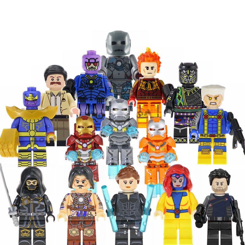 Bộ Đồ Chơi Lắp Ráp Mô Hình Nhân Vật Phim Giáo Dục Cho Bé DIY