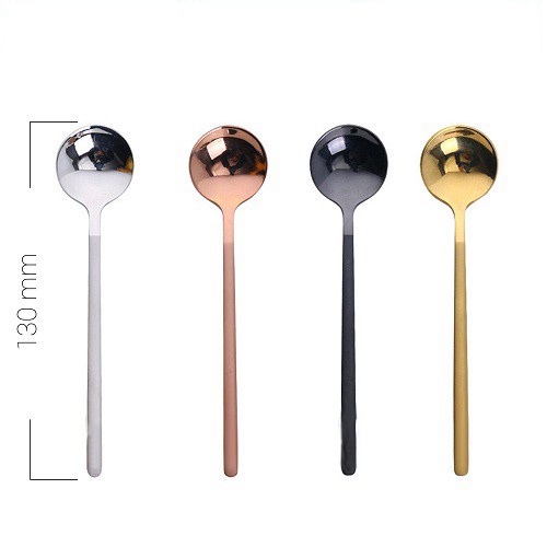 Thìa khuấy inox màu sắc, phong cách hiện đại  - Thế Giới Pha Chế