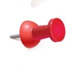 Hộp 80 Đinh Ghim Bảng Nhung Uncle Bills SG0418