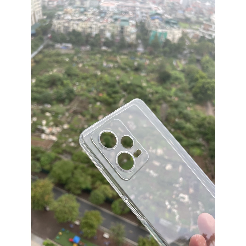 Ốp lưng dẻo Gor cho Xiaomi Redmi Note 12, Note 12 Turbo, Note 12 Pro/ Speed Trong Suốt Chính Hãng Gor, khoét mắt Camera