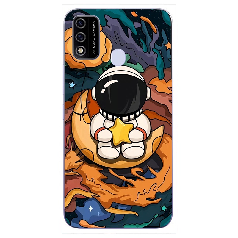 Ốp Điện Thoại HD Hình Phi Hành Gia Cho Itel A48