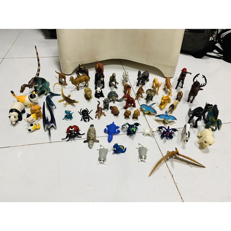 Đồ chơi mô hình động vật tổng hợp size nhỏ & size trung hãng Takara/ Hasbro/….