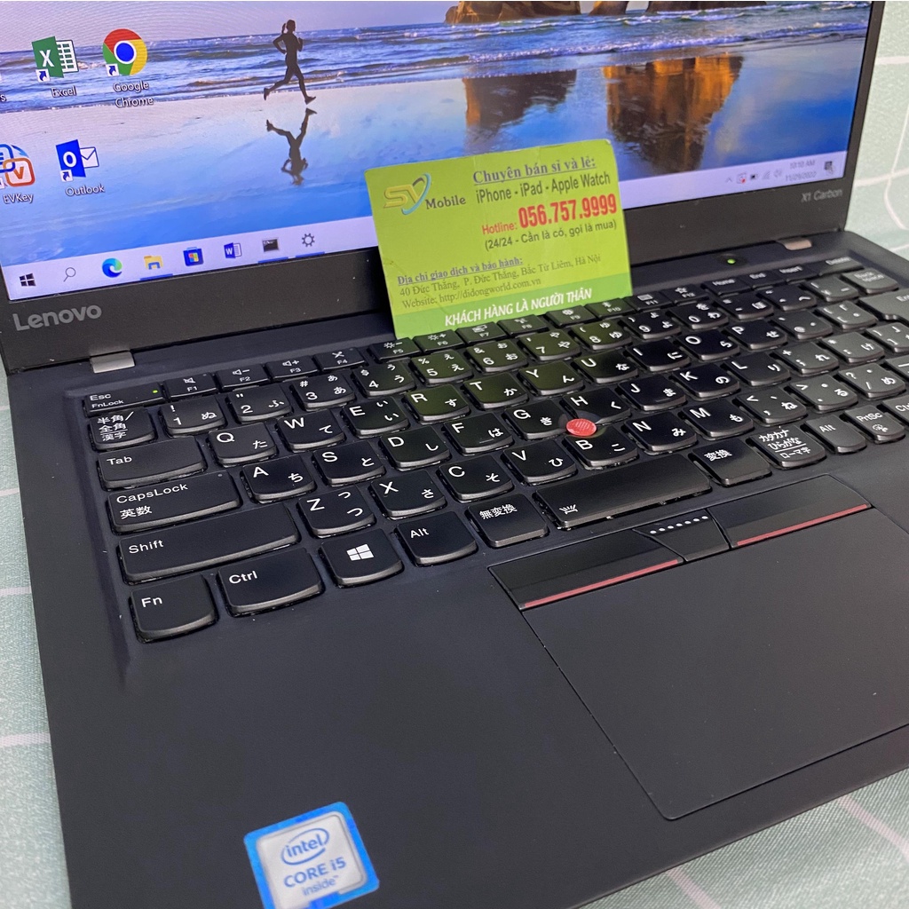 Laptop Lenovo x1 carbon gen 5 thế hệ 6.Máy mỏng nhẹ,Nguyên zin chưa qua sửa chữa.