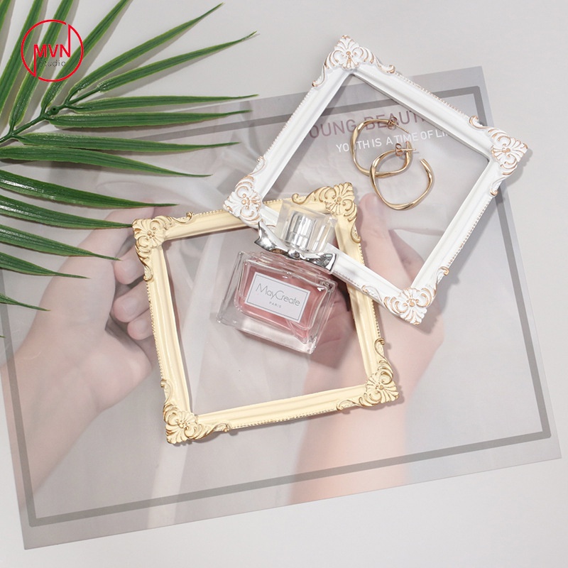 Ins Khung Ảnh Trang Trí phong cách Châu Âu Retro dùng chụp ảnh sản phẩm, trang sức, mỹ phẩm - MVN Studio