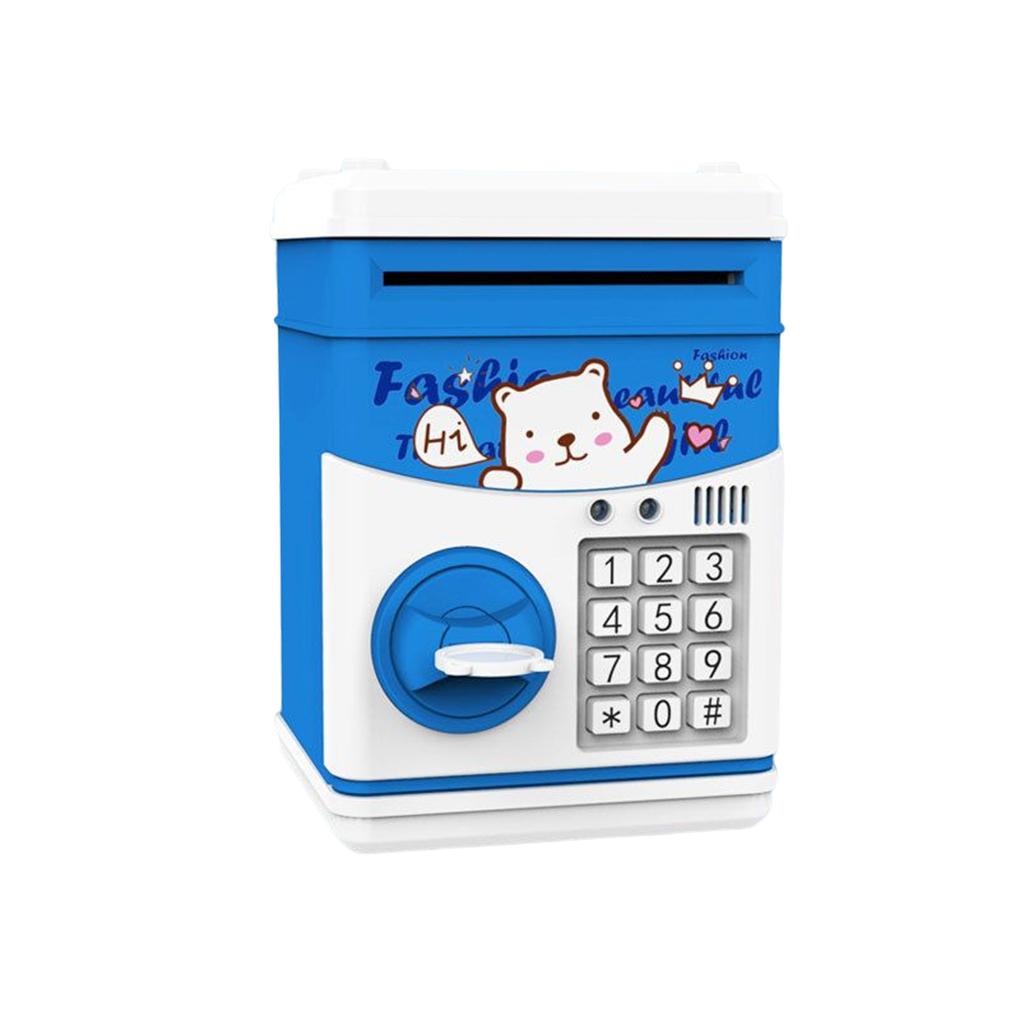 [Choo] Hộp Đựng Tiền Tiết Kiệm Bằng Nhựa Trong Suốt Đa Năng Có Giọng Nói Hình Hoạt Hình Cho Trẻ Em