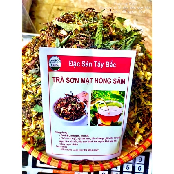 1kg trà Sơn Mật Hồng Sâm SaPa