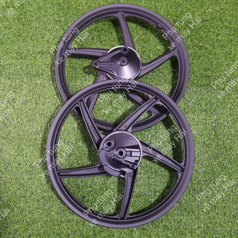 Bánh mâm 5 wave s 110 thắng đùm   full má đùm trước sau lắp vừa các đời xe honda msp 0136