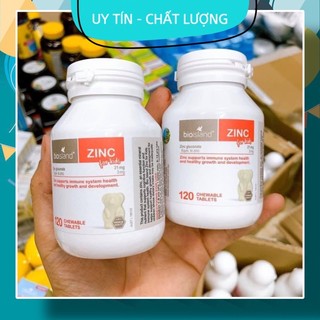 Bio Island Zinc 120 Viên Bổ Sung Kẽm Cho Trẻ