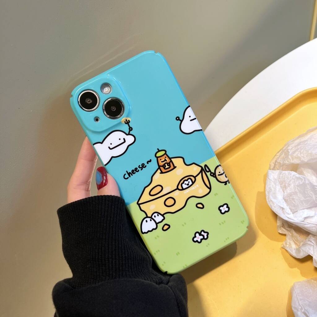 Casing Hard Compatible with Apple IPhone 11 11ProMax 12 12Pro 12ProMax 13 13Pro 13ProMax 14 14Pro 14plus 14ProMax Monster Pattern Cover
