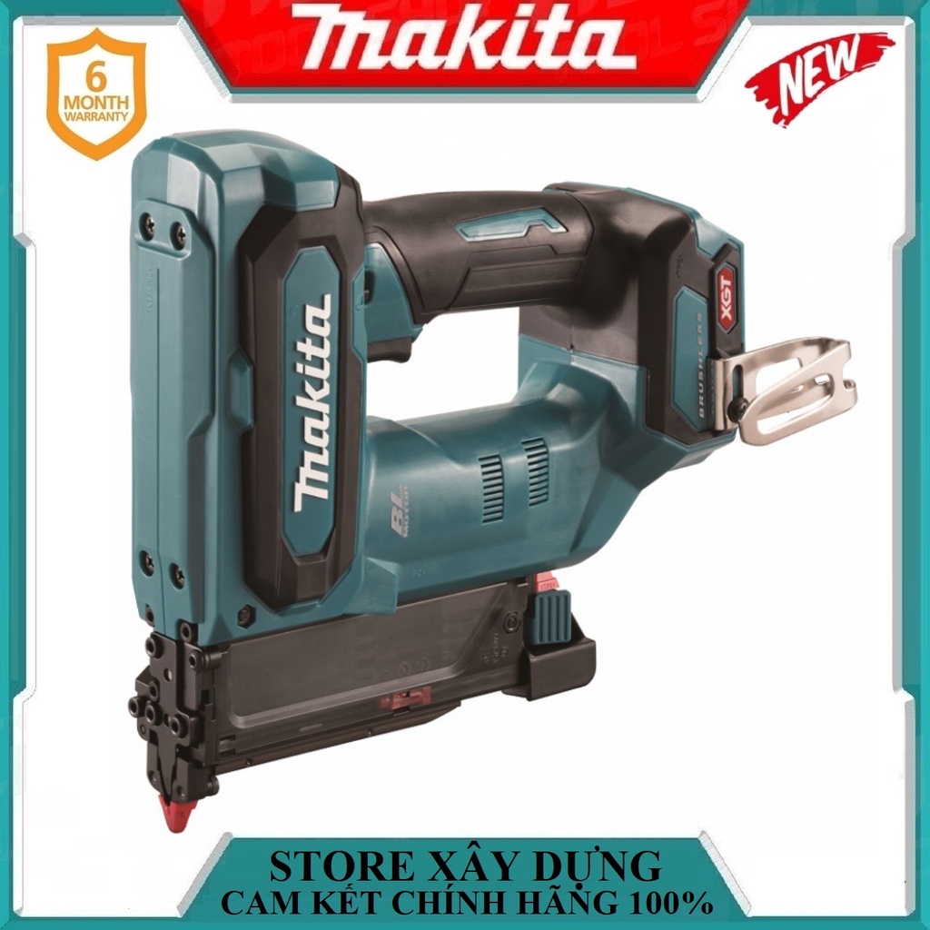MÁY BẮN ĐINH DÙNG PIN(BL)(40V MAX) MAKITA PT001GZ01 - HÀNG CHÍNH HÃNG