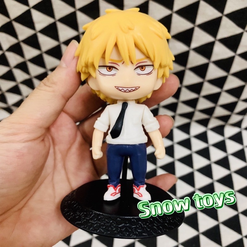 Mô hình Chainsaw Man - Set mô hình nhân vật Denji Pochita và Power cực nét  - Denji Pochita Power