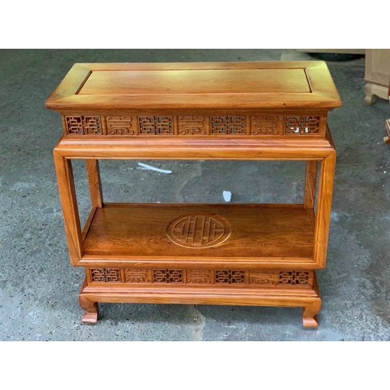 Đôn chữ nhật đèn lồng gỗ hương đá cao 60 70 80cm