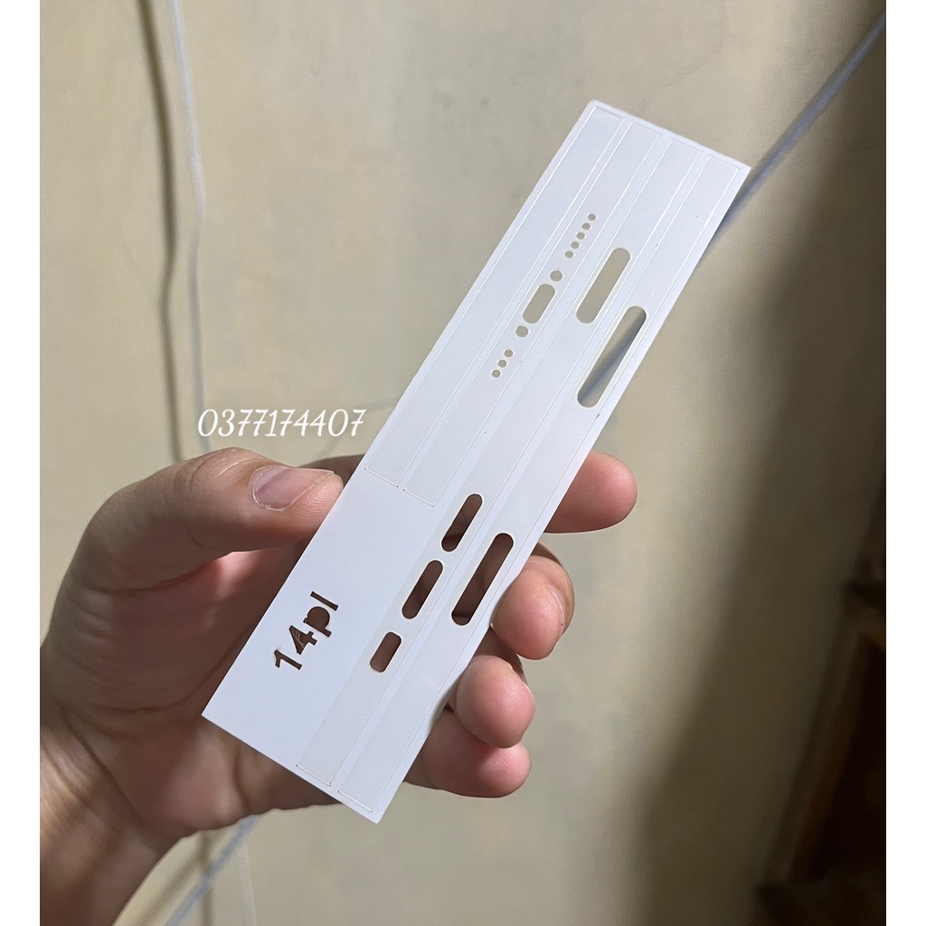 Miếng dán PPF viền máy cho iPhone 14 Pro Max, 14 Plus, 14 Pro, 14 bảo vệ máy siêu tốt