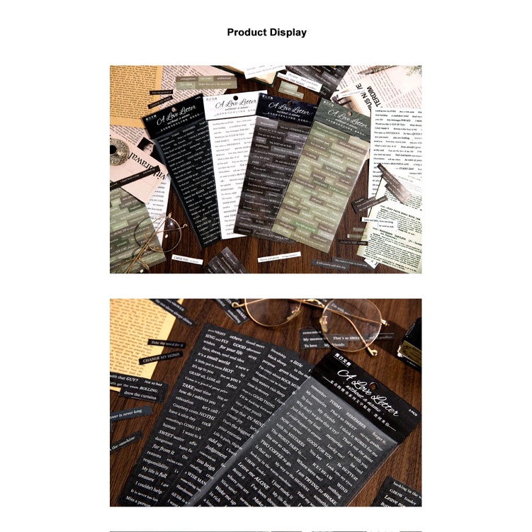 Set 3 Tấm Sticker Dán Trang Trí Sổ Tay DIY Hình Ngôi Làng Và Ngôi Nhà