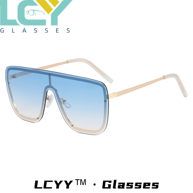 Kính Mát Gọng Vuông Phong Cách Âu Mỹ Cổ Điển Thời Trang Lcy2023 / 381