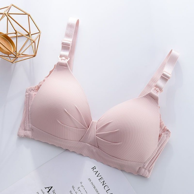 Áo Ngực Cho Con Bú Larosa Nơ Tăm Chống Chảy Không Gọng Bigsize LA128A