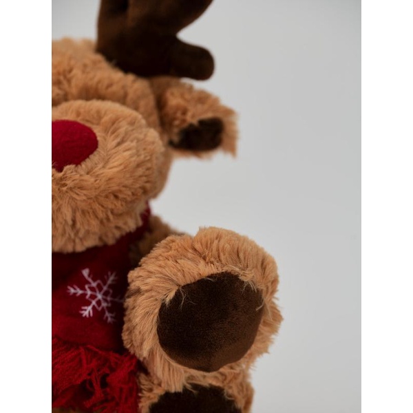 Giáng sinh đang chán, gởi một con tuần Lộc dễ thương đến công ty TA! Búp Bê Nhồi Bông Hình Bé Gái Giáng Sinh Đáng Yêu